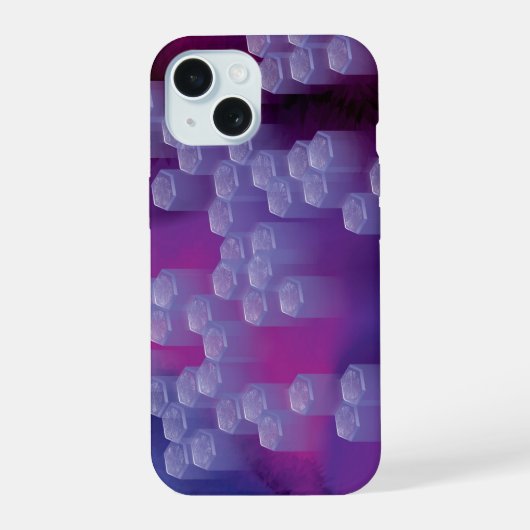 Abstrait dans les purples (Verso)