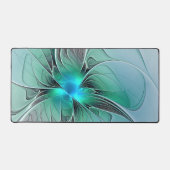 Abstrait De Bleu, Art Fractal Moderne (Recto)