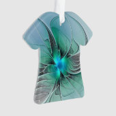 Abstrait De Bleu, Art Fractal Moderne (devant)