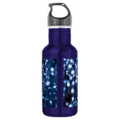 Abstrait De Bouteille D'Eau Lumière Bleue (Dos)