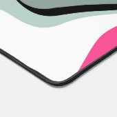 Abstrait de liquide noir, gris et rose (Coin)