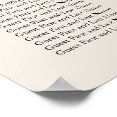 Abstrait d'or | Tableau des sièges Mariages modern (Coin)