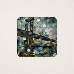 Abstrait du pont de Manhattan