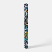 Abstrait éclaboussé en noir et multicolore (Côté gauche)