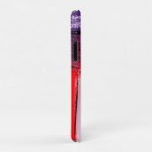 Abstrait en Coque iphone rouge (Dos/Droite)