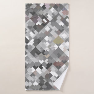 Abstrait en mosaïque gris clair sans couture PA a