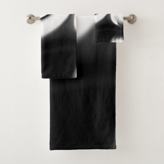 Abstrait en noir et blanc (En situation)