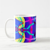 Abstrait et dans la tasse de couleur (Gauche)