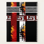 Abstrait, ethnique, créatif (Dos)