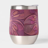 Abstrait Floral Fractal Art Berry couleurs (Gauche)