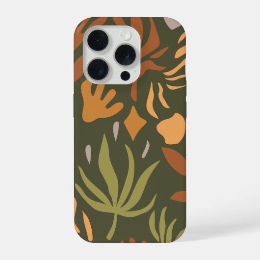 Abstrait floral moderne (Verso)