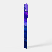 Abstrait fluide bleu et violet (Côté droit)