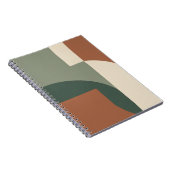 Abstrait Géométrique Gras | Cahier de Notes Tons S (Côté Droit)