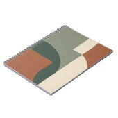 Abstrait Géométrique Gras | Cahier de Notes Tons S (Côté gauche)