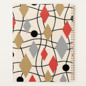 Abstrait géométrique moderne du milieu du siècle (Dos)