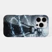 Abstrait Ghost Art iPhone 16 Pro Coque (Verso Horizontal)