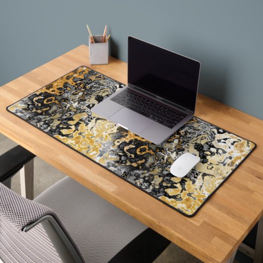 Abstrait gris et jaune (Bureau 2)