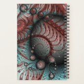 Abstrait Imaginaire dynamique Fractal Art Brown Bl (Dos)