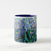 Abstrait Irises Mug (Centre)