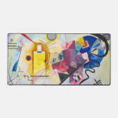 Abstrait jaune-rouge-bleu Wassily Kandinsky (Recto)