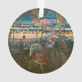 Abstrait Kandinsky équitation Couple coloré (dos)