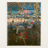 Abstrait Kandinsky équitation Couple coloré (Devant)