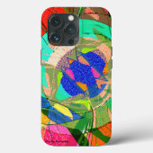 Abstrait Kandinsky Inspiré iPhone 13 Pro coque (Verso)