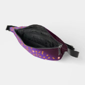 Abstrait lune feuilles automne roses imprimés (Ouvrir)