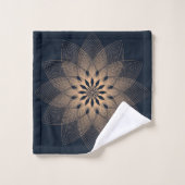 Abstrait mandala moderne et élégant (Gant de toilette)