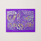 Abstrait Me marierez-vous Proposition Puzzle (Horizontal)
