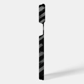 Abstrait métallique noir et argent (Côté droit)