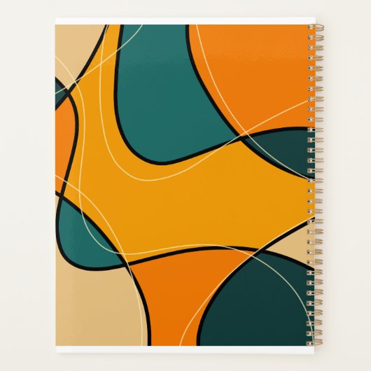 Abstrait Mid-Century moderne (Dos)
