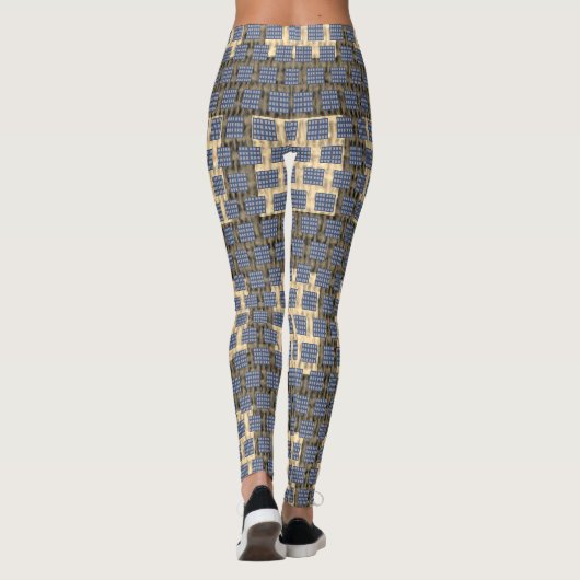 Abstrait mode Compression Fit Leggings (Dos)