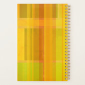 Abstrait moderne | Couleurs d'agrumes colorées (Dos)