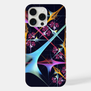 Abstrait Moderne Fleur Rose Motif de Couleur #01