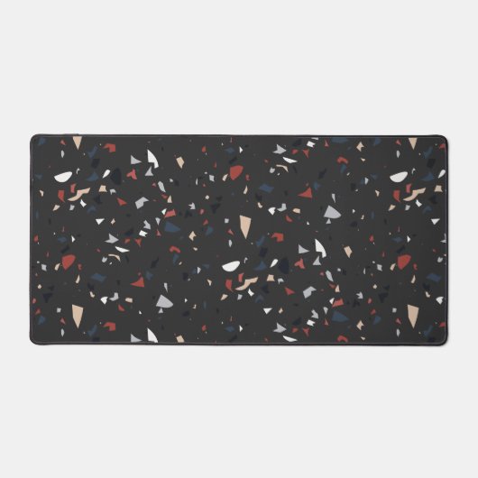 Abstrait moderne Terrazzo Motif du milieu du siècl (Recto)