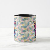 Abstrait Monogramme Mug - W pour William (Centre)