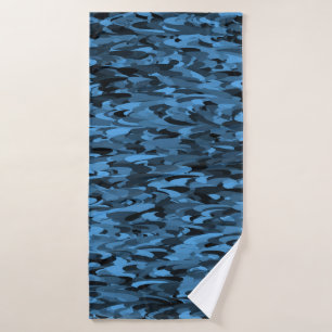 Abstrait Motif bleu noir
