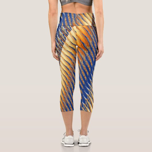 abstrait motif capri leggings (Verso)