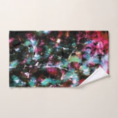 Abstrait, motif coloré, lumineux, élégant (Serviette à main)