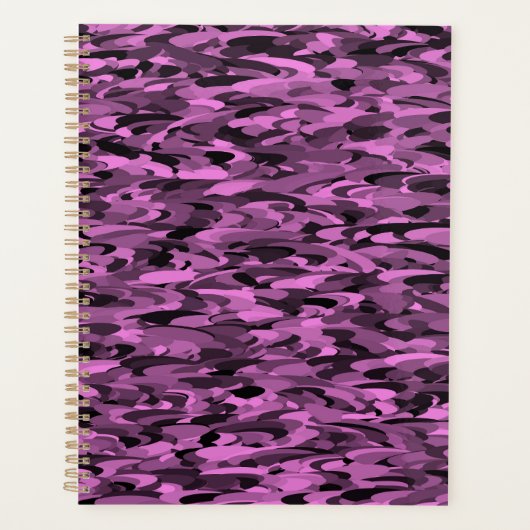 Abstrait Motif violet noir (Devant)