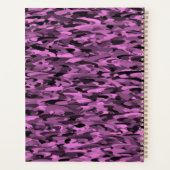 Abstrait Motif violet noir (Dos)