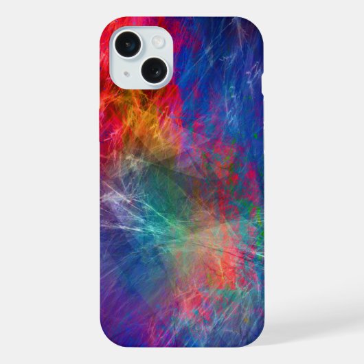 Abstrait multicolore (Verso)