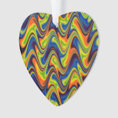 Abstrait Multicolore Ondulé (devant)