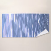 Abstrait n° 3 : Brillant bleu poudre (Serviette de bain)