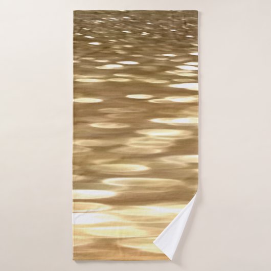 Abstrait n° 3 : Mélangeur d'or (Serviette de bain)