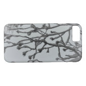 Abstrait Nature Tree Neige iPhone / coque ipad (Dos (Horizontal))