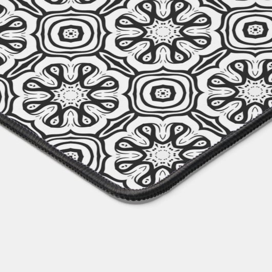 Abstrait noir et blanc (Coin)