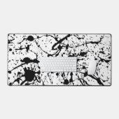 Abstrait noir et blanc (Clavier et souris)