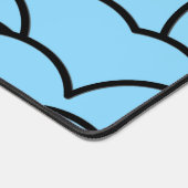 Abstrait noir et bleu (Coin)